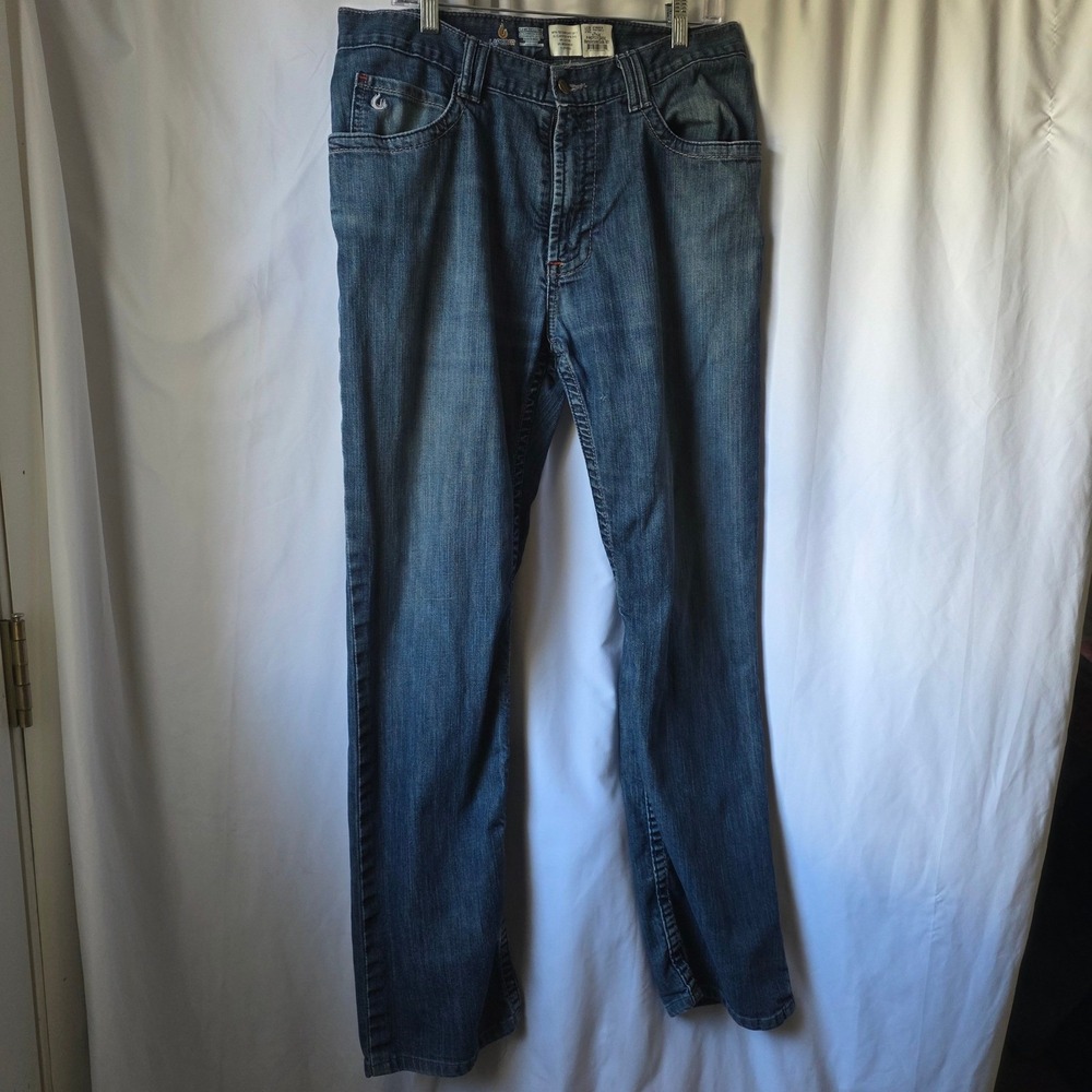 LAPCO FR Flame Resistant Jeans Mens 34x32 Blue Denim NFPA 2112 CAT 2 P-INDFC11